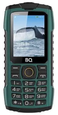 Сотовый телефон BQ 2439 Bobber Зеленый в интернет-магазине Патент24.рф