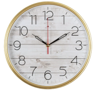 Часы настенные круг d29 золотой Эко Рубин, , шт в интернет-магазине Патент24.рф