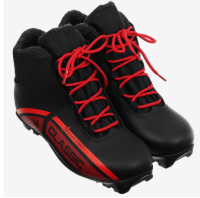 Ботинки лыжные детские Winter Star classic черный (лого красный) р.45 9796112, , пар в интернет-магазине Патент24.рф