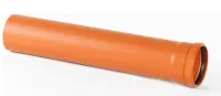Труба канализ. НПВХ SN4 110х3,2 0,56м (рыжая) Хемкор, , шт в интернет-магазине Патент24.рф