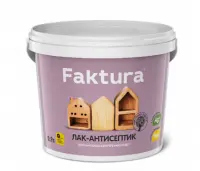 Лак-антисептик Faktura 2.7л бесцветный, , шт в интернет-магазине Патент24.рф