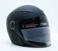 Шлем YEMA YM-619 Двойной визор, с графикой, черный M (57-58), , шт в интернет-магазине Патент24.рф