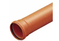 Труба канализ. НПВХ SN4 110х3,2 2м (рыжая) Хемкор, , шт в интернет-магазине Патент24.рф