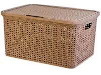 Ящик пл универс 30,0л прямоуг "Артлайн" 46х34,5х24,5см , , шт в интернет-магазине Патент24.рф