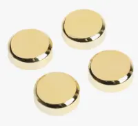 Зеркалодержатель d28мм пласт. золото (4шт), , упак в интернет-магазине Патент24.рф