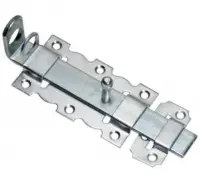 Задвижка дверная ЗД-110-Пр (проушины) цинк, , шт в интернет-магазине Патент24.рф