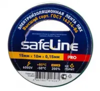 Изолента 15/10 Safeline , , шт в интернет-магазине Патент24.рф