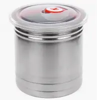 Банка нерж. д/сып прод 1,0л д10см h10,5см пл/кр с пароотвод. в/кор, , шт в интернет-магазине Патент24.рф