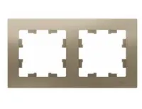 Рамка ATLASDESIGN двухпост. унив. шампань ATN000502, , шт в интернет-магазине Патент24.рф
