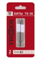 Биты ПРОФИ TORX-30 50мм ТРИГГЕР (2шт) 84976, , шт в интернет-магазине Патент24.рф