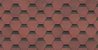 Гибкая черепица Docke PIE PREMIUM Шеффилд Клубника 3м², , упак в интернет-магазине Патент24.рф