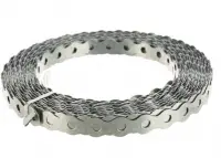 Перфолента монтажная перфорир. ВОЛНА 17х0,55мм L=25м, оцинк., , шт в интернет-магазине Патент24.рф