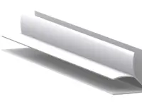 Профиль ПВХ 3 мм Внешний угол белый 2,44 (056), , шт в интернет-магазине Патент24.рф