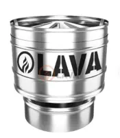 Оголовок-дефлектор LAVA 150/220мм 439/439 0,5/0,5 нерж , , шт в интернет-магазине Патент24.рф