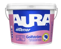 Краска AURA Golfstrom база TR для ванной и кухни 2,7л, , шт в интернет-магазине Патент24.рф