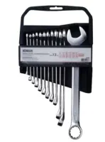 Набор ключей БИБЕР гаечных комбир. Профи CrV 6-22мм 12шт.90683, , набор в интернет-магазине Патент24.рф