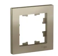 Рамка ATLASDESIGN 1 пост шампань ATN000501, , шт в интернет-магазине Патент24.рф