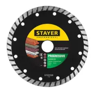 Диск алмазный Stayer сегмент, сух и влаж резка 22,2х125мм 3662-125z01, , шт в интернет-магазине Патент24.рф