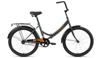 Велосипед ALTAIR CITY 24 (24" 1ск. рост 16" скл.)темно-серый/оранжевый, , шт в интернет-магазине Патент24.рф