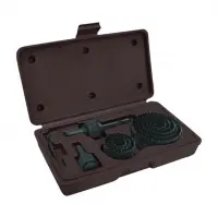 БИБЕР 71311 Набор кольцевых пил (коронок) 19-64мм в кейсе (набор 11шт), , шт в интернет-магазине Патент24.рф