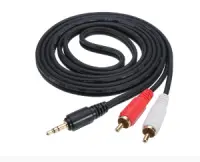 Кабель Джетт/сигнал 3,5JACK-2RCA 1m в интернет-магазине Патент24.рф