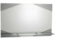 Зеркало №15 635х400 с полочкой 634х100, , шт в интернет-магазине Патент24.рф