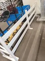 Ограждение 3000х70х920 мм Сосна натуральная  окрашенная, белая, , шт в интернет-магазине Патент24.рф