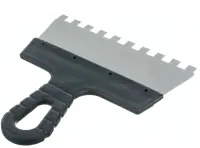 Шпатель БИБЕР фасадный нерж. 200мм зубч. 10мм 35236, , шт в интернет-магазине Патент24.рф