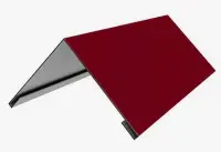 Конек простой 50х50х2000 мм RAL 3005 Красное вино 0,4 мм 0,25 м2, , шт в интернет-магазине Патент24.рф