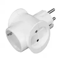 Разветвитель 3Т16 TOKER 3 роз.16А бел. Т-образный, , шт в интернет-магазине Патент24.рф