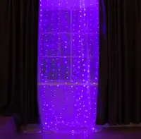 Электрогирлянда-занавес ROSA IP20, 2,8х3м Н.СБ. LED(1608)-300-5V, USB крючки, пульт, фиолет 6074029, , шт в интернет-магазине Патент24.рф