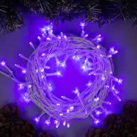 Электрогирлянда-нить ECO. IP44, 10 м, Н.Б. LED-100-220V, 8 режимов, ФИОЛЕТ 3584138, , шт в интернет-магазине Патент24.рф