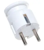 Вилка Navigator NCA-PL04-16A-E-WH угловая с/з белая 61362, , шт в интернет-магазине Патент24.рф