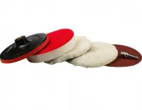 Набор ЗУБР ЭКСПЕРТ насадки полировальные д/дрели/УШМ 150мм 7шт. 3591-150-Н7, , шт в интернет-магазине Патент24.рф