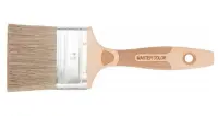 Кисть флейц. ширина 70мм толщина 18мм 70% ПЭТ30% нат.щетина, нерж.обжим, бук.ручка, , шт в интернет-магазине Патент24.рф
