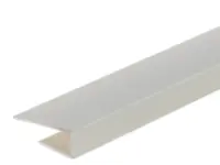 Профиль ПВХ 3 мм Край белый 2,44 (057) (Стартовый), , шт в интернет-магазине Патент24.рф