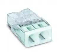 Экспресс зажим безвинтовой Wago (0,5-2,5) 2пр.2273-242, , шт в интернет-магазине Патент24.рф