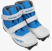 Ботинки лыжные детские Winter Star comfort Kids белый (лого синий) N р.28 7881777, , пар в интернет-магазине Патент24.рф