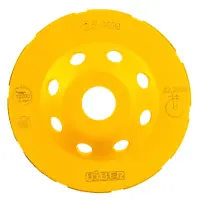 Чашка алмазная БИБЕР двухрядная д.125мм 70711, , шт в интернет-магазине Патент24.рф