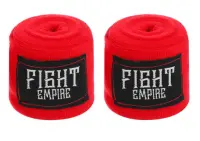 Бинт боксерский эластичный FIGHT EMPIRE 5 м, цвет красный 4763321, , шт в интернет-магазине Патент24.рф