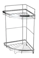 Полка угловая двухъярусная COZY-CR-2, , шт в интернет-магазине Патент24.рф