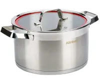 Кастрюля с крышкой RED LINE 5.7л ASS228, , шт в интернет-магазине Патент24.рф