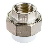 Соединитель PPR разъемный с переходом на вн.р. 20х1/2" VTp.762, , шт в интернет-магазине Патент24.рф