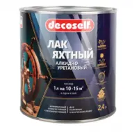 Лак ПУФАС Decoself яхтный глянц. 2.4л., , шт в интернет-магазине Патент24.рф