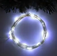 Электрогирлянда-нить ROSA IP20, 2м, Н.С. LED(1608)-20-5V, USB, фиксинг, белый 5198336, , шт в интернет-магазине Патент24.рф