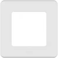 Рамка INSPIRIA 1 пост белый, , шт в интернет-магазине Патент24.рф