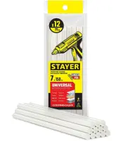 Стержни для клеевого пистолета Stayer Universal прозрачные универсальные 7х150мм 12шт 06817-12, , шт в интернет-магазине Патент24.рф Стержни для клеевого пистолета Stayer Universal прозрачные универсальные 7х150мм 12шт 06817-12, , шт в интернет-магазине Патент24.рф