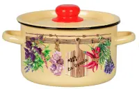 Кастрюля эм. 2,9л цил. с/дек 1с16с/1, , шт в интернет-магазине Патент24.рф