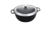 Кастрюля-жаровня тефл. 4,0л д36см "Традиция" мет/кр, антипр/покр, литая ж40а, , шт в интернет-магазине Патент24.рф