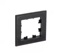 Рамка ATLASDESIGN 1 пост карбон ATN001001, , шт в интернет-магазине Патент24.рф